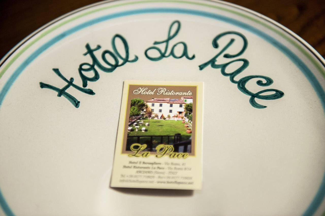 Hotel La Pace Asciano Exteriér fotografie